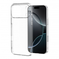 Чехол силиконовый для iPhone 17 Pro Max (Прозрачный)